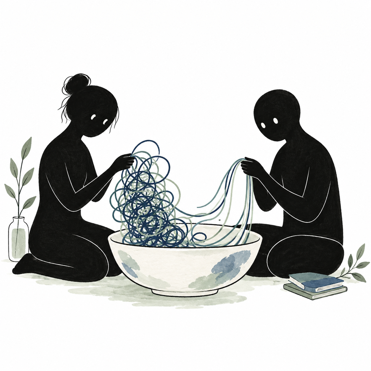 领导者的孤独,怎样进入教练对话 · 主题插画
