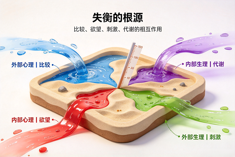四大失衡源：看清心理与生理的隐形操控者（原文插图）