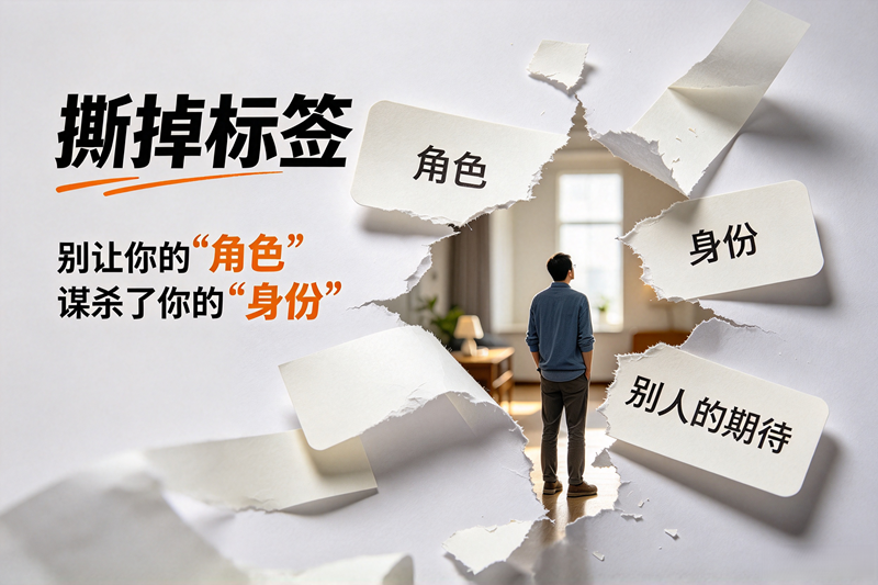 撕掉标签:别让你的“角色”谋杀了你的“身份”(原文插图)