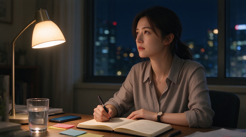 以前我总想控制情绪，现在我想先听听它在说什么（原文插图）
